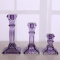 Подсвечник Classic Purple Square Base